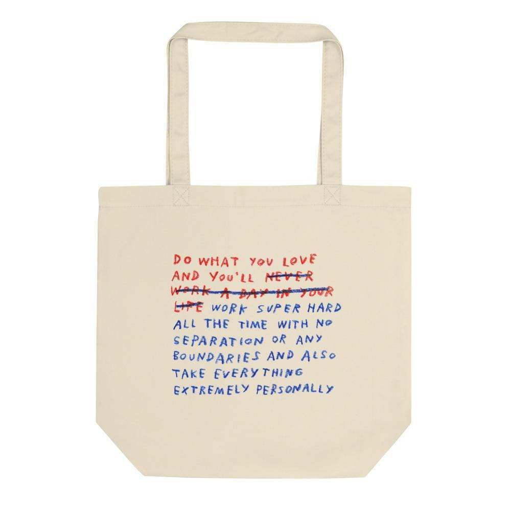 Work/Life Balance Tote ***Printful version – No Cussing by ADAMJK®