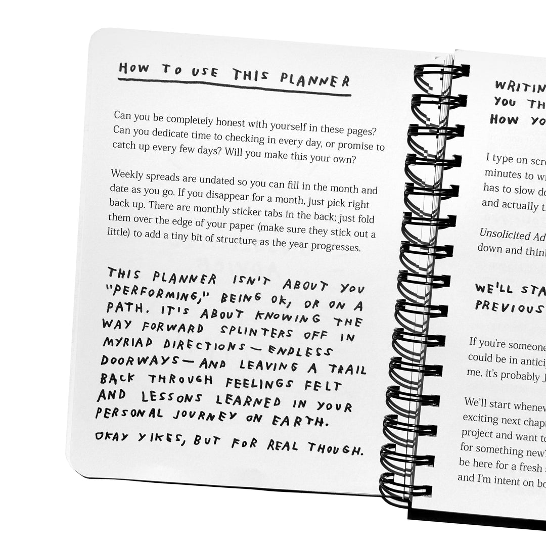 Unsolicited Advice 52-Week Planner – Adam JK