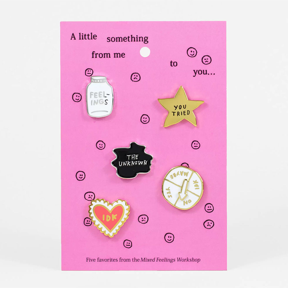 Mixed Feelings Pin Set