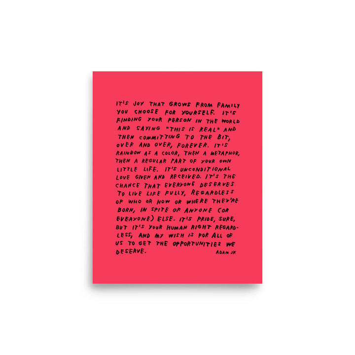 What It Is Print