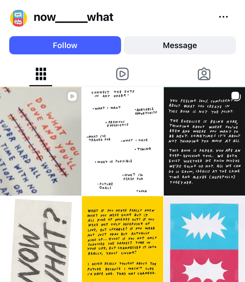 @now_____what behind the scenes content on Instagram