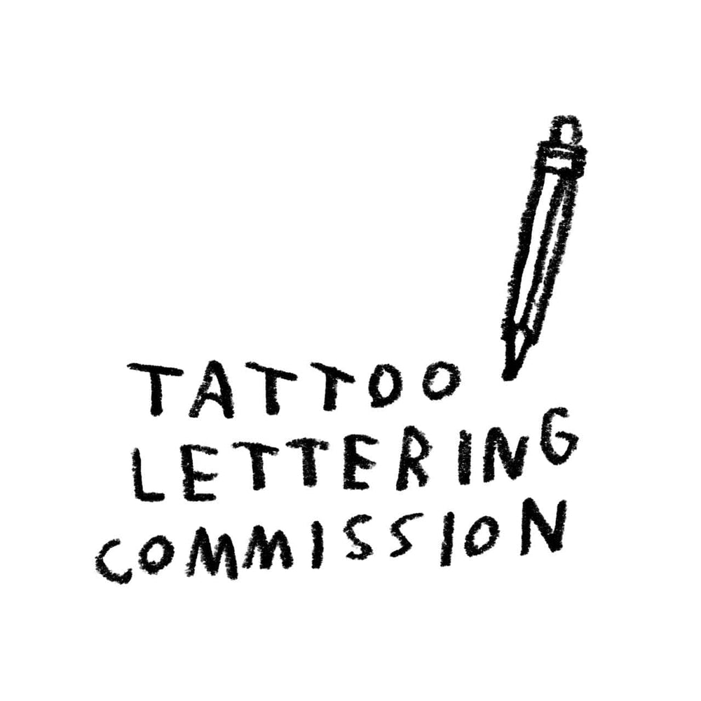 Tattoo License & Custom Art – Custom Commission by ADAMJK®