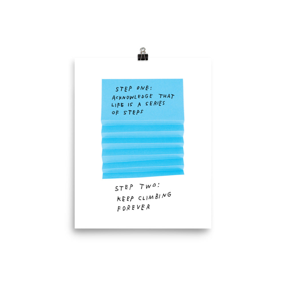 Steps Print – Adam JK