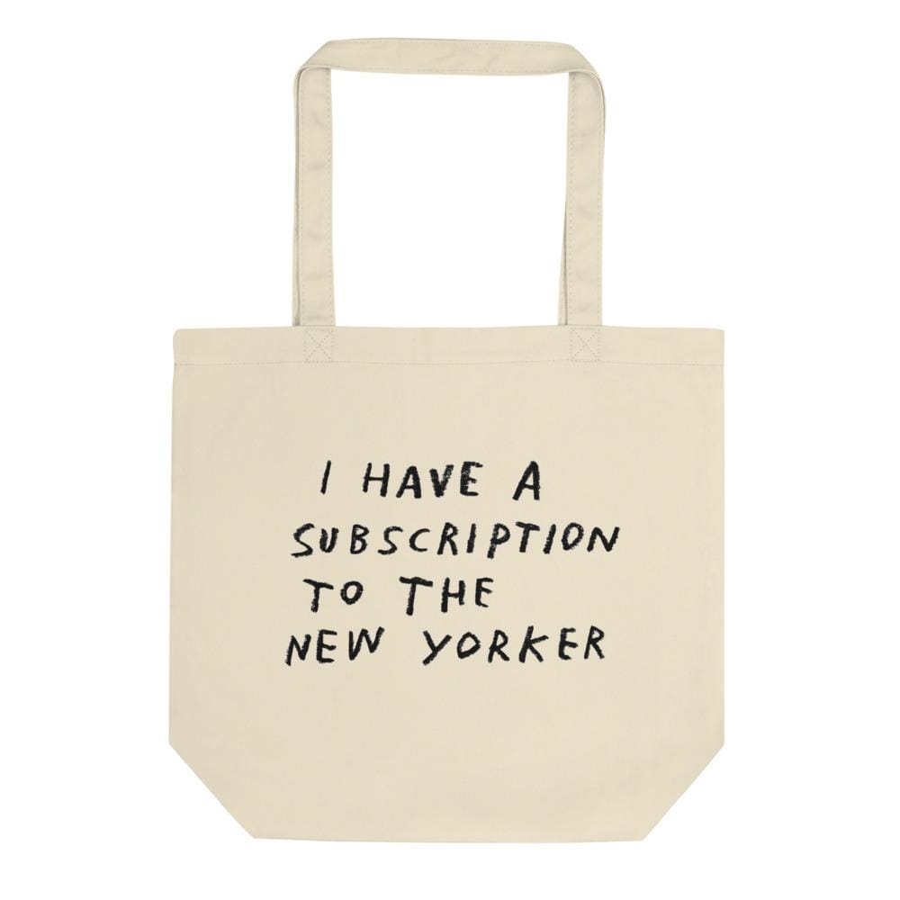 New Yorker Tote Bag – by ADAMJK®